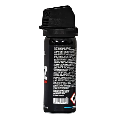 Bombe de défense gaz CS - 50 ml 