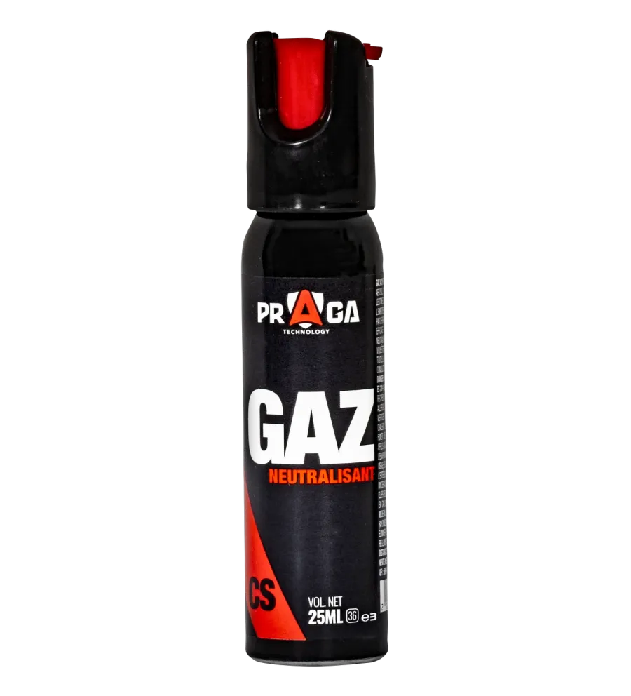 Bombe de défense gaz CS - 25 ml Bombe de défense gaz CS - 25 ml