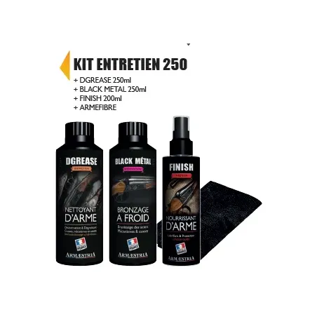 Kit produits d'entretien 250 ml Armaestria 