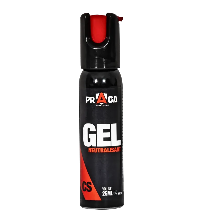 Bombe de défense gel CS - 25 ml 