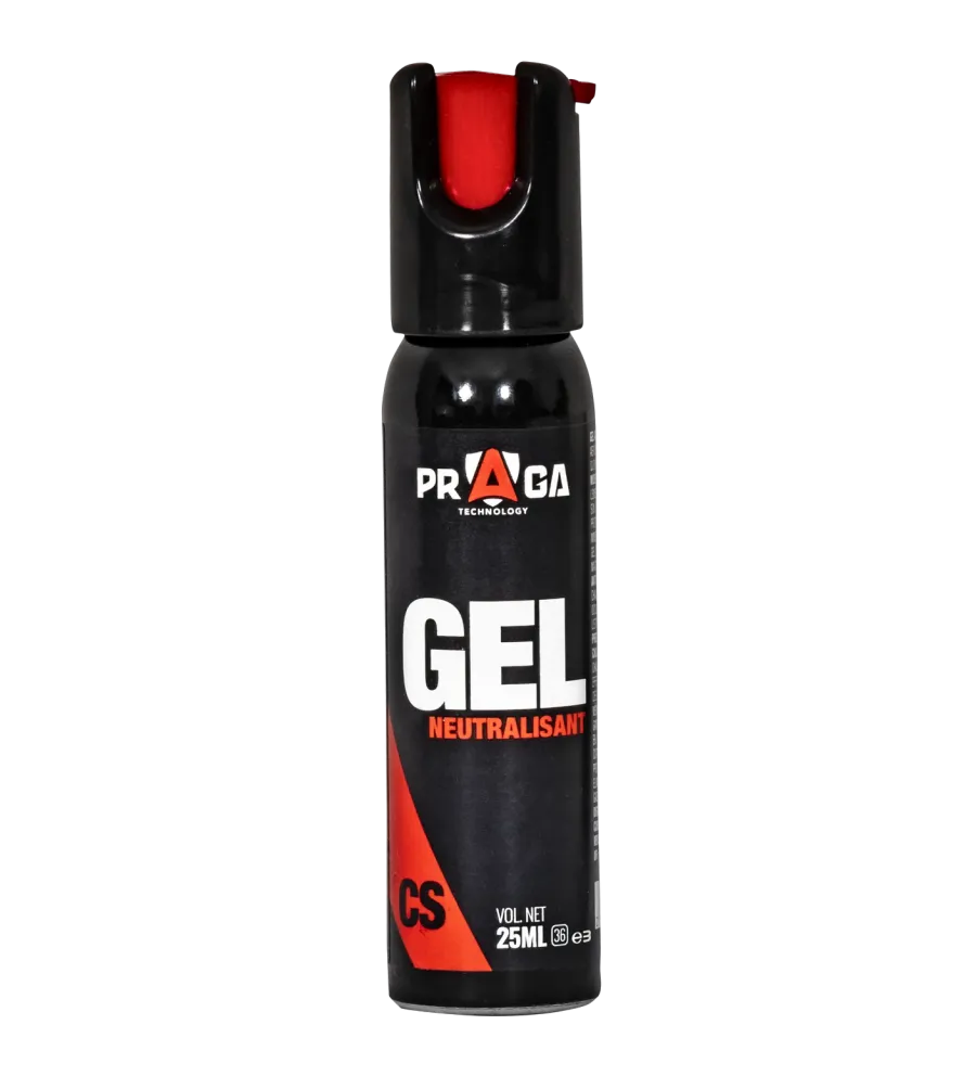 Bombe de défense gel CS - 25 ml Bombe de défense gel CS - 25 ml