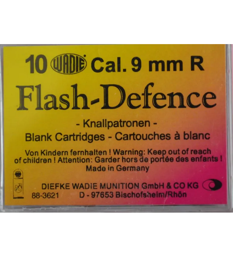 Cartouches à blanc Flash - Cal. 9 mm / 380 x10 