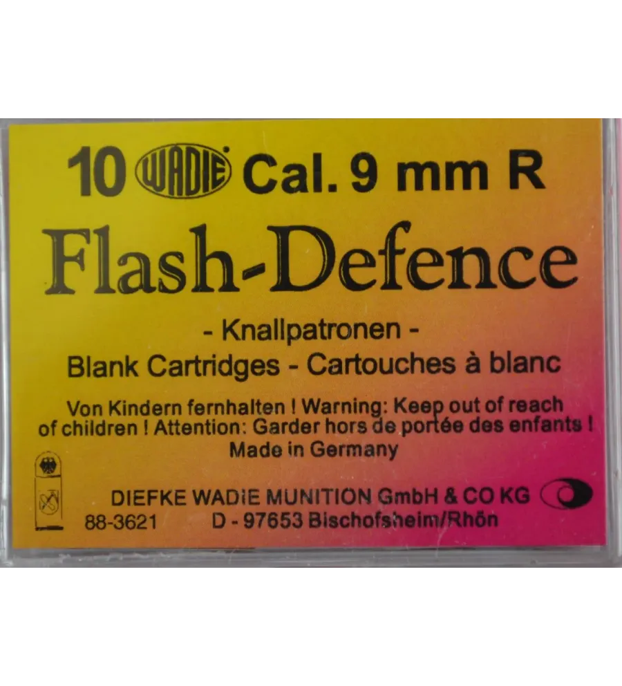 Cartouches à blanc Flash - Cal. 9 mm / 380 x10 Cartouches à blanc Flash - Cal. 9 mm / 380 x10
