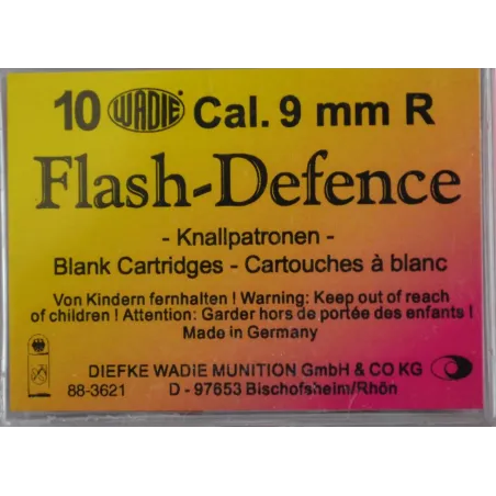Cartouches à blanc Flash - Cal. 9 mm / 380 x10 