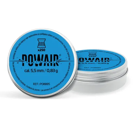 Plombs Plats Powair - Cal. 5,5 mm x250 