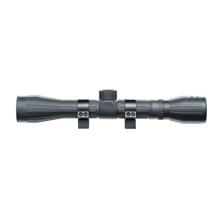 Lunette de tir Walther 4x32 - Revêtue caoutchouc -  Avec montage  