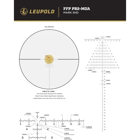 Lunette de tir Leupold Mark 4HD 6-24x52 M1C3 Side Foc FFP 
