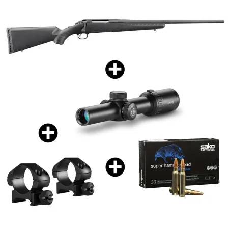 Pack battue Ruger American Rifle 30-06 + Lunette Hawke 1-8x24