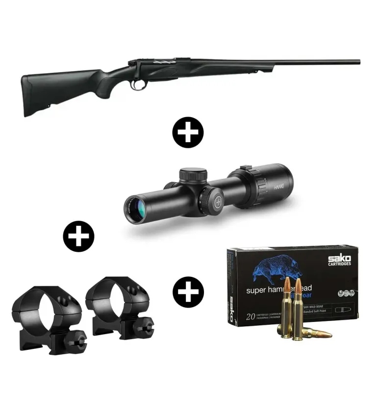 Pack battue Franchi Horizon 30-06 + Lunette Hawke 1-8x24