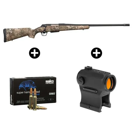 Pack Battue Winchester XPR Strata 300 WM + Point Rouge Holosun 403B