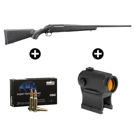 Pack battue Ruger American Rifle 30-06 + Point rouge Holosun 403B