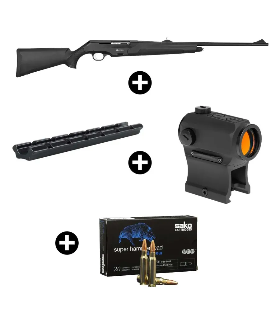 Pack battue Arttech Semi-Automatique Prima 30-06 + Point rouge Holosun 403B