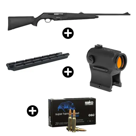 Pack battue Arttech Semi-Automatique Prima 30-06 + Point rouge Holosun 403B