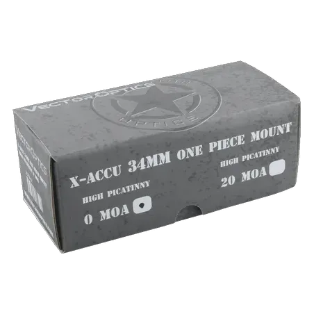 Montage Vector Optics X Accu - Diam. 34 mm - Rail 21 mm - Haut 