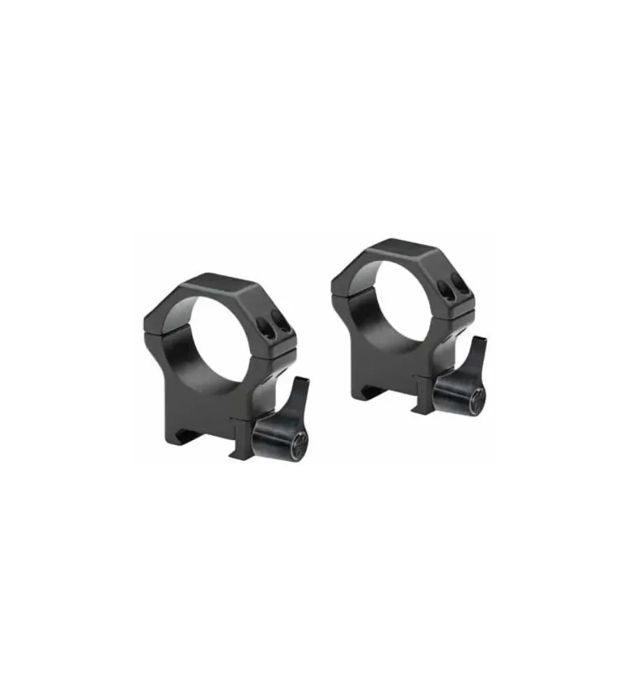 Colliers à levier pour lunette Contessa 30 mm - H 12 mm - Weaver 