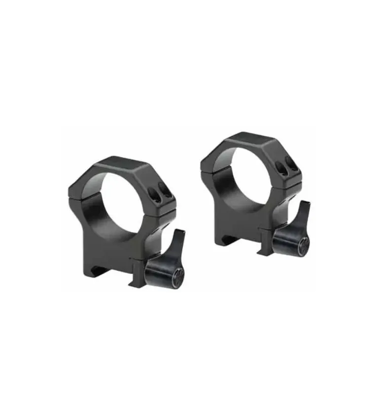 Colliers à levier pour lunette Contessa 25,4 mm - H 8 mm - Weaver 