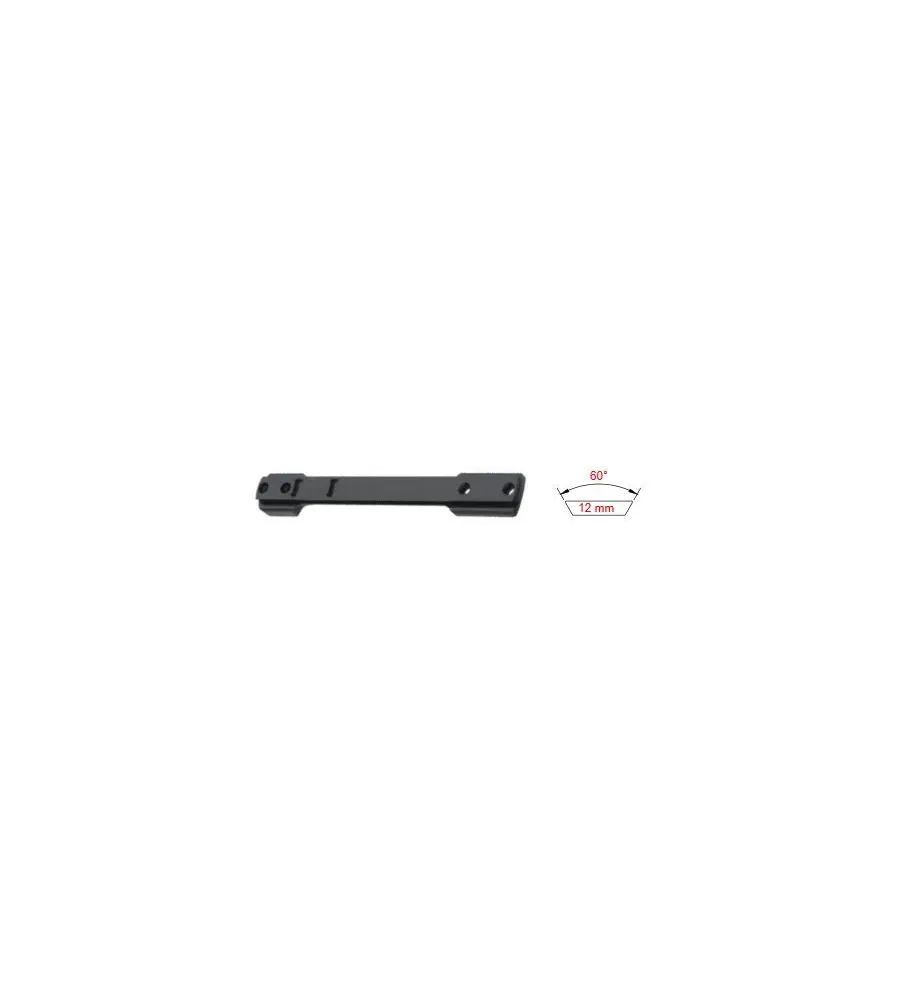 Embase Contessa acier rail 12 mm pour Winchester 70 WSM 