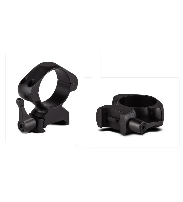 Colliers à levier pour lunette Konus 25,4 mm - Haut - Weaver 