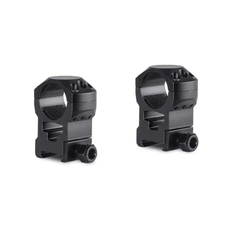 Colliers pour lunette Hawke Tactical 25,4 mm - Extra-Haut - Weaver 