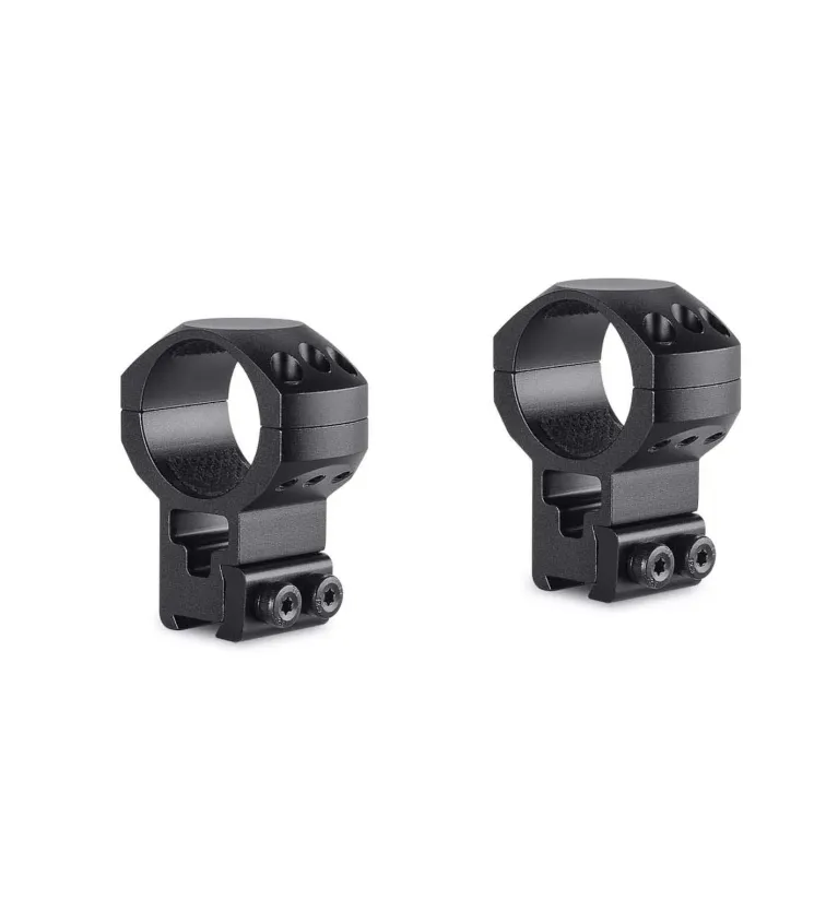 Colliers pour lunette Hawke Tactical 30 mm - Extra-haut - Rail de 9-11 mm 