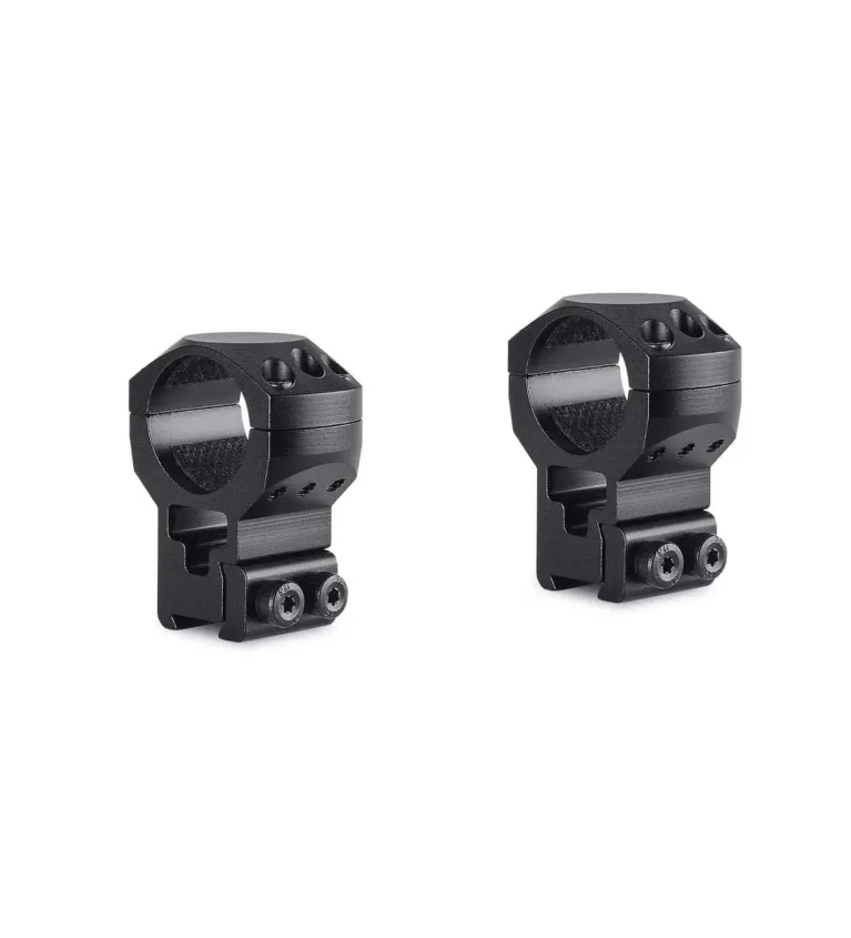 Colliers pour lunette Hawke Tactical 25,4 mm - Extra-Haut - Rail de 9-11 mm 