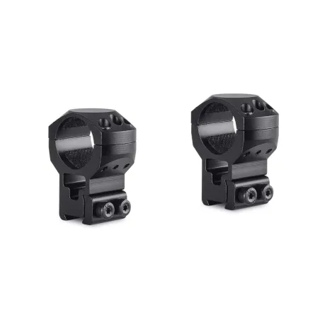 Colliers pour lunette Hawke Tactical 25,4 mm - Extra-Haut - Rail de 9-11 mm 