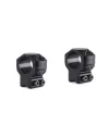 Colliers pour lunette Hawke Tactical 25,4 mm - Haut - Rail de 9-11 mm 