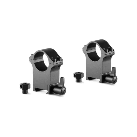 Colliers pour lunette Hawke Professional 25,4 mm - Extra-Haut - Weaver 