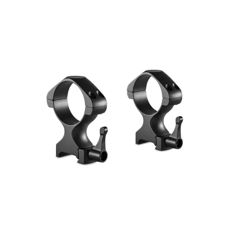 Colliers pour lunette Hawke Precision 34 mm - Haut - Weaver à levier 