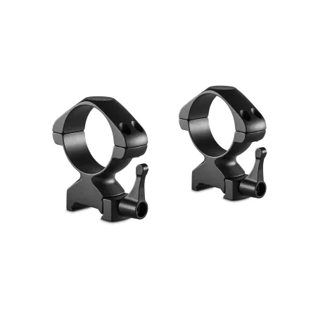 Colliers pour lunette Hawke Precision 34 mm - Medium - Weaver à levier 