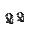 Colliers pour lunette Hawke Precision 34 mm - Medium - Weaver à levier 