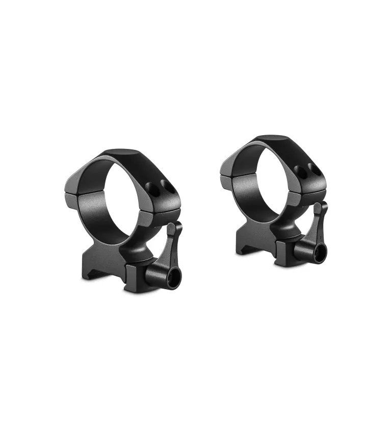 Colliers pour lunette Hawke Precision 34 mm - Bas - Weaver à levier 