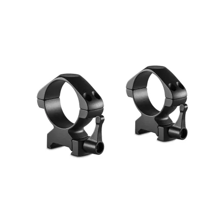 Colliers pour lunette Hawke Precision 34 mm - Bas - Weaver à levier 