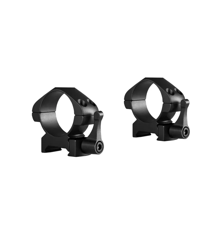 Colliers pour lunette Hawke Precision 30 mm - Medium - Weaver à levier 