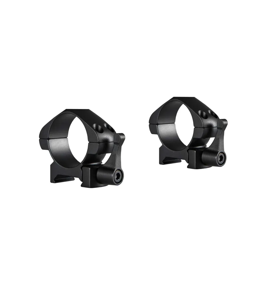 Colliers pour lunette Hawke Precision 30 mm - Bas - Weaver à levier Colliers pour lunette Hawke Precision 30 mm - Bas - Weaver à levier