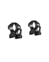Colliers pour lunette Hawke Precision 25,4 mm - Haut - Weaver à levier 