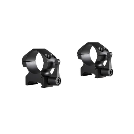 Colliers pour lunette Hawke Precision 25,4 mm - Medium - Weaver à levier 
