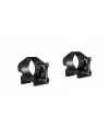Colliers pour lunette Hawke Precision 25,4 mm - Bas - Weaver à levier 