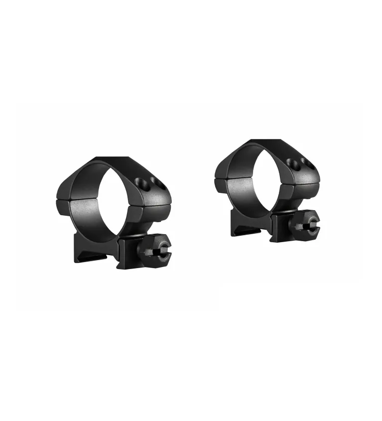 Colliers pour lunette Hawke Precision 30 mm - Bas - Weaver 