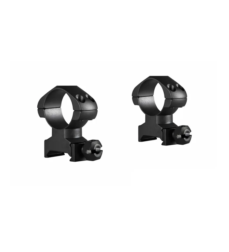 Colliers pour lunette Hawke Precision 25,4 mm - Haut - Weaver 