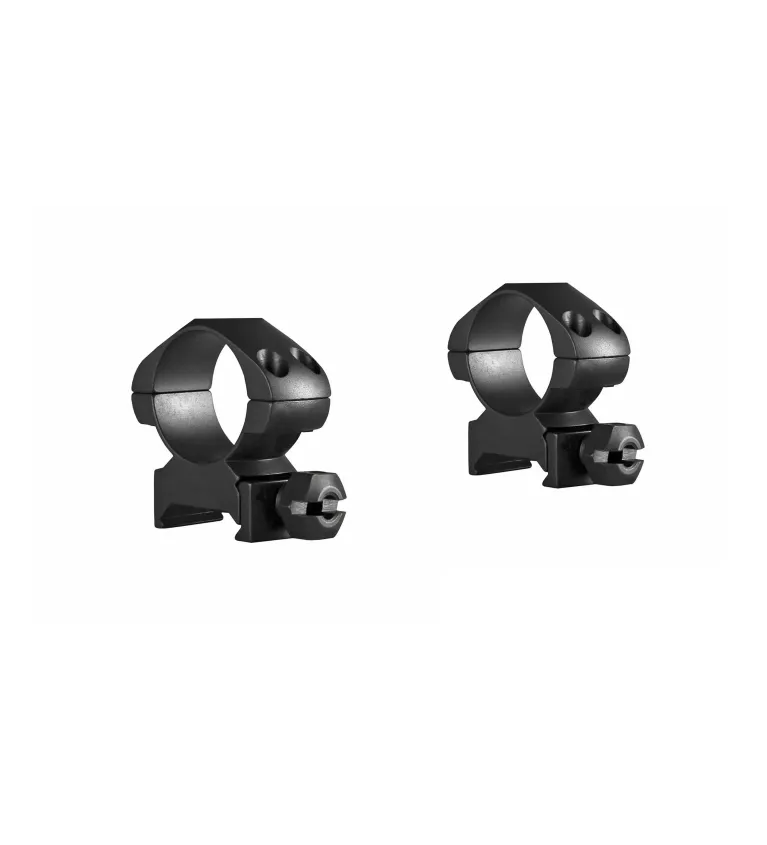 Colliers pour lunette Hawke Precision 25,4 mm - Medium - Weaver 