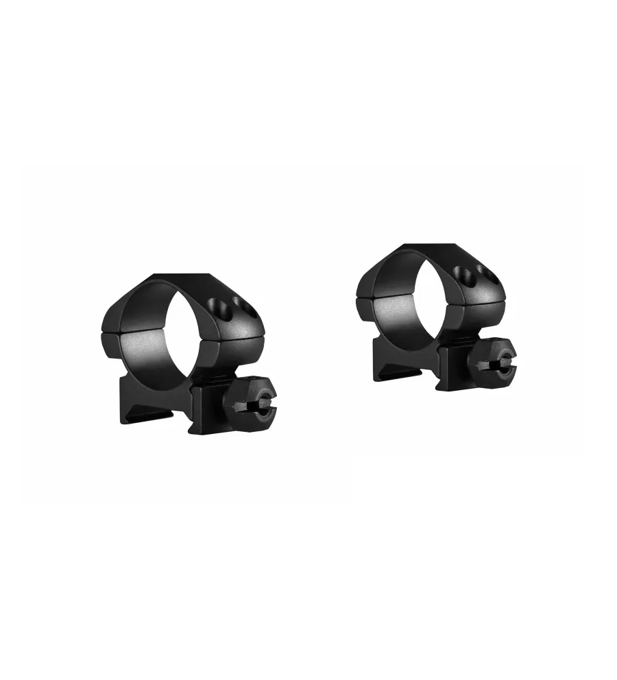 Colliers pour lunette Hawke Precision 25,4 mm - Bas - Weaver Colliers pour lunette Hawke Precision 25,4 mm - Bas - Weaver