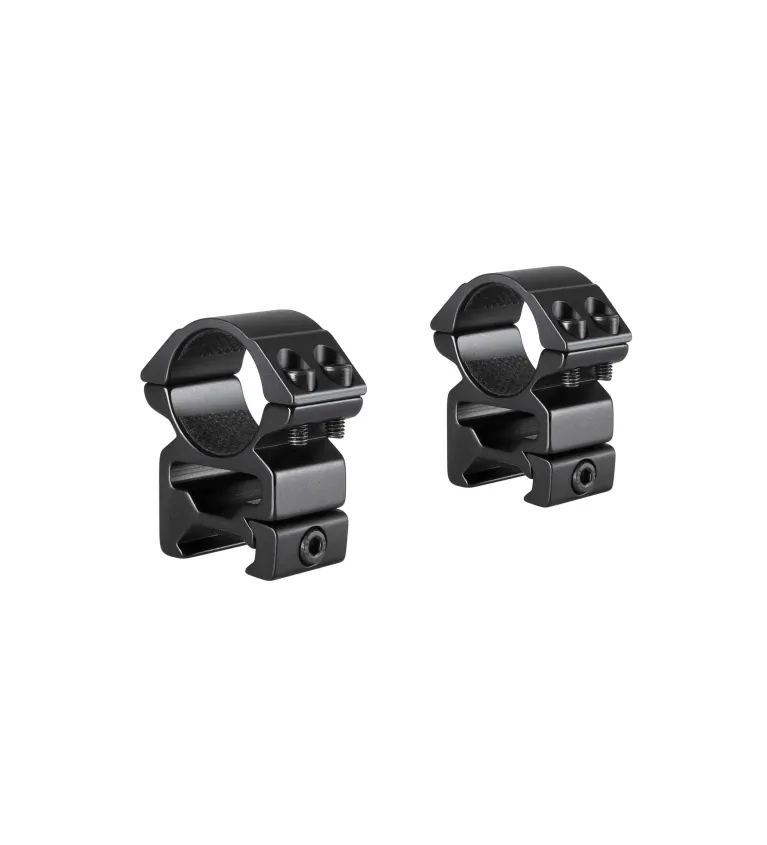 Colliers pour lunette Hawke Match 25,4 mm - Haut - Weaver 