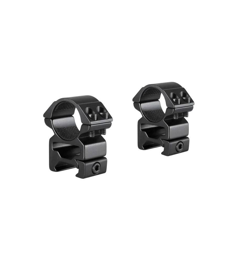 Colliers pour lunette Hawke Match 25,4 mm - Haut - Weaver Colliers pour lunette Hawke Match 25,4 mm - Haut - Weaver
