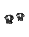 Colliers pour lunette Hawke Match 30 mm - Medium - Rail de 9-11 mm 