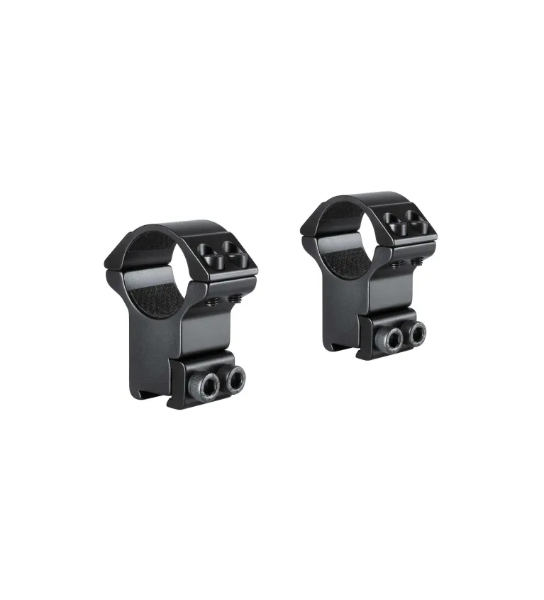 Colliers pour lunette Hawke Match 25,4 mm - Haut - Rail de 9-11 mm 