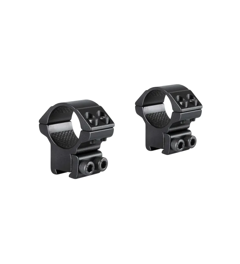 Colliers pour lunette Hawke Match 25,4 mm - Medium - Rail de 9-11 mm 