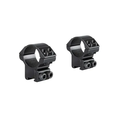 Colliers pour lunette Hawke Match 25,4 mm - Medium - Rail de 9-11 mm 