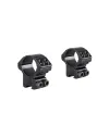 Colliers pour lunette Hawke Match 25,4 mm - Medium - Rail de 9-11 mm 