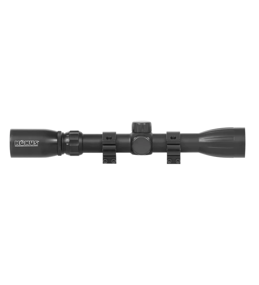 Lunette konus konusfire 3-9x32 ret 30/30 avec montage Lunette konus konusfire 3-9x32 ret 30/30 avec montage